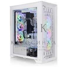 Компьютерный корпус Thermaltake CTE T500 TG ARGb белый без БП ATX 3x140мм 2xUSB 3.0 1xUSB3.1 audio bott PSU