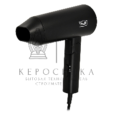 Фен Puff 1301Bl черный, 1300 Вт, компактный