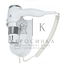 Фен G-Teq 8719S белый/серебристый, 1200 Вт