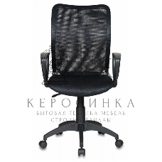 Кресло компьютерное Бюрократ Ch-599AXSN спинка сетка черный, сиденье черный TW-11