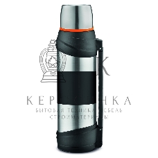 Термос Lara LR04-63 2,4 л нержавеющая сталь, пищевой нейлон, пластмасса, силикон