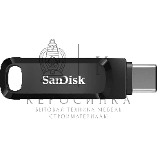 Флешка USB Sandisk DDC3 (SDDDC3-032G-G46), 32Gb, USB 3.0/USB Type-C, R/W 150/30, черный