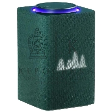 Умная колонка Яндекс Станция Макс, 65Вт, 1.0, часы, Алиса, Wi-Fi, Bluetooth 5.0, Zigbee, зеленый