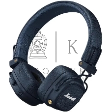 Гарнитура накладные Marshall Major V синий беспроводные bluetooth оголовье