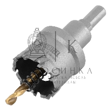 Коронка по металлу Denzel 724012 твердосплавная, 38 мм