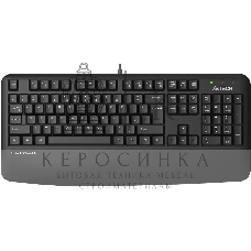Клавиатура A4Tech Fstyler FK20 проводная, USB Type-A, серый