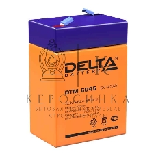 Батарея для ИБП Delta DTM 6045 (6V 4.5Ah)