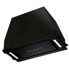 Вытяжка встраиваемая Zigmund & Shtain K 014.5 B черный, 52 см, 1100 куб. м/ч, 62 дБ