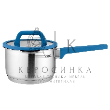 Сотейник Lara LR03-04 2 л, 16 см, нержавеющая сталь, с крышкой