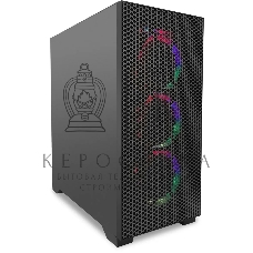 Компьютер IRU Tactio 510B7GP TWR i5 14400F (2.5) 32Gb SSD1Tb RTX5060TI 8Gb FreeDOS GbitEth 650W черный (RUS) (2146237)