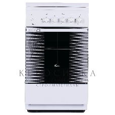 Газовая плита Flama FG 2411 W белый, конфорок 4 шт, духовка 50 л, 50 см x 85 см x 60 см
