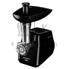 Мясорубка электрическая Scarlett SC-MG45M26 черный, 1900 Вт, 2.0 кг/мин, реверс, защита от перегрузки, насадки - 5