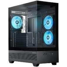 Корпус Chieftec Vista черный без БП ATX 3x120мм 1xUSB2.0 1xUSB3.0 1xUSB3.1 audio bott PSU