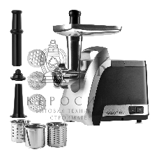 Мясорубка электрическая GALAXY LINE GL 2423 черная, 2200 Вт, 2,6 кг/мин, функция 