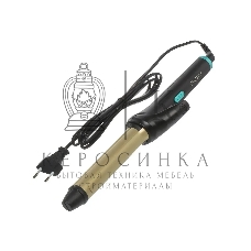 Щипцы для завивки волос Energy EN-830 черный/золотистый, 25 мм, 200 °C, 1 режим