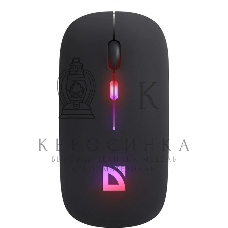 Мышь беспроводная Defender Touch MM-997 черный, 1600 dpi, радиоканал, Bluetooth, USB, кнопки - 4
