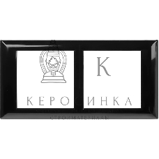 Рамка-суппорт 4 мод. Avanti для In-liner Front черный ДКС 4402914