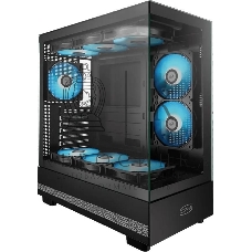 Корпус PcCooler C3Q500 BK черный без БП ATX 9x120мм 5x140мм 2xUSB3.0 audio bott PSU
