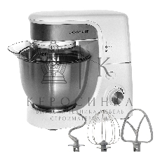 Миксер Galaxy Line GL 2231, белый, планетарный, 700 Вт, 12 скоростей