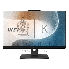 Моноблок Modern AM242P 12M-090RU (MS-AE07) 23.8'' FHD(1920x1080)/Intel Core i5-1240P/16GB/512GB SSD/Integrated/WiFi/BT/2.0MP/KB+MOUSE(WLS)/W11Pro/1Y/BLACK