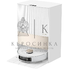 Робот-пылесос DreameBot RLX41CE L20 Ultra Complete белый, 75 Вт, 6400 мА·ч Li-Ion, уборка сухая/влажная, пылесборник контейнер 0.35 л