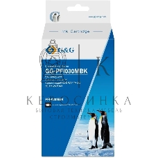 Картридж струйный G&G GG-PFI030MBK PFI-030MBK черный матовый (55мл) для Canon imagePrograf TA-20/30 TM-240/340