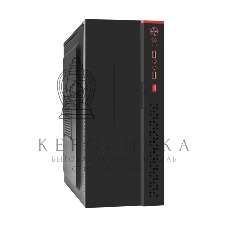 Компьютерный корпус Miditower ExeGate AA-443-UNS400 (ATX, БП UNS400 с вент. 12см, 2хUSB+HD Audio, черный)