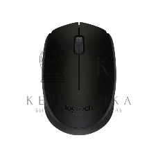 Мышь беспроводная Logitech M171 черный/серый, 1000 dpi, радиоканал, USB, кнопки - 3