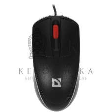 Мышь проводная Defender Icon MB-057 черный, 1000 dpi, USB, кнопки - 3