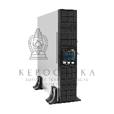 Источник бесперебойного питания On-line ExeGate PowerExpert ULS-2000.LCD.AVR.1SH.2C13.USB.RS232.SNMP.2U 2000VA/2000W, On-Line, PF=1, LCD, 1*Schuko+2*C13, RS232, USB, SNMP-slot, Rackmount 2U/Tower, металлический корпус, черный