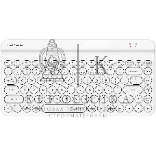 Клавиатура беспроводная A4Tech Fstyler FBK30 белый USB