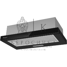 Вытяжка каминная Weissgauff TEL 600 Black Glass черный, 60 см, 600 куб. м/ч, 46 дБ