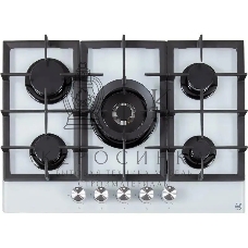 Газовая варочная панель MBS PG-801WH стекло белое