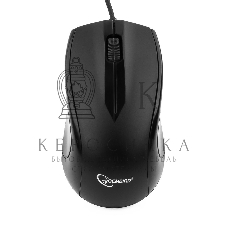 Мышь проводная Gembird MUSOPTI9-905U черный, 1000 dpi, USB, кнопки - 3
