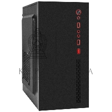 Компьютерный корпус Miditower ExeGate AA-443U-UNS500 (ATX, БП UNS500 с вент. 12см, 2хUSB+1хUSB 3.0+HD Audio, черный)
