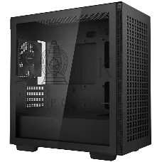 Компьютерный корпус Deepcool CH370 черный без БП mATX 1x120мм 1xUSB 2.0 1xUSB 3.0 audio bott PSU