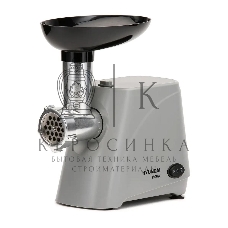 Мясорубка электрическая Hyundai HY-MG4391 серый, 1900 Вт, 2.4 кг/мин, реверс, защита от перегрузки, насадки - 4