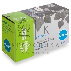 Картридж лазерный Cactus CS-CE251A голубой (7000 стр.) для HP Сolor LaserJet CP3525/CM3530