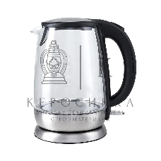 Чайник электрический Kitfort КТ-619, стекло, 1850 - 2200 Вт, 1.7 л