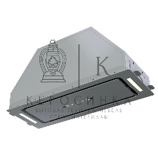 Вытяжка встраиваемая Zigmund & Shtain K 014.7 S серебристый, 72 см, 1100 куб. м/ч, 62 дБ