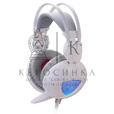 Гарнитура проводная с микрофоном A4Tech Bloody G310 белый 2.2м мониторы оголовье (G310)