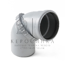 Отвод поворотный универсальный (Полипропилен) Ду110 PRO AQUA 1011087T