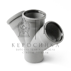 Крестовина одноплоскостная (Полипропилен) 110x110x110/45 PRO AQUA 801145P