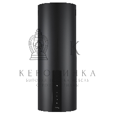 Вытяжка KORTING KHC 35969 DN Cylinder, настенная, 35 см, производительность 900 м3/ч, 3 режима, сенсорное управление, таймер, обратный клапан, LED освещение, угольный фильтр KIT 0286 (опция), BLDC мотор, черный
