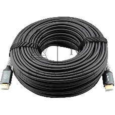 Кабель аудио-видео Cactus CS-HDMI-AOC-2-50 HDMI (m)/HDMI (m) 50м. позолоч.конт. черный