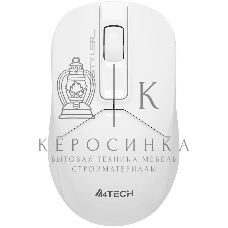 Мышь беспроводная A4Tech Fstyler FG12 белый, 1200 dpi, радиоканал, USB, кнопки - 3
