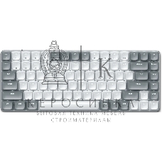 Клавиатура Satechi SM1 Slim Light гибридная, USB Type-A, Bluetooth, радиоканал, белый