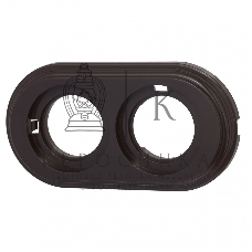 Рамка Bironi BF1-620-22 2-м Лизетта ретро ABS-пластик коричневый