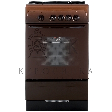 Плита газовая Gefest ПГ 3200-08 К43 коричневый, конфорок 4 шт, духовка 42 л, 50 см x 85 см x 53 см