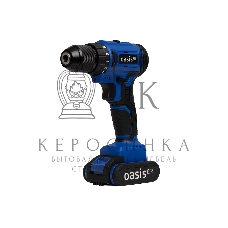 Дрель-шуруповерт аккумуляторная Oasis ASB-18V PRO (J) 201, Аккумуляторная, 18В, 2 АКБ